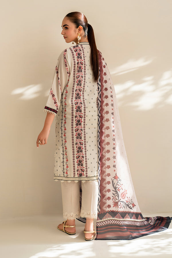 Baroque | Luxury Pret 24 | LAWN UF-678 - Pakistani Designer Dress - by Baroque | Type: Luxury - 100% Original at Saira Sultan