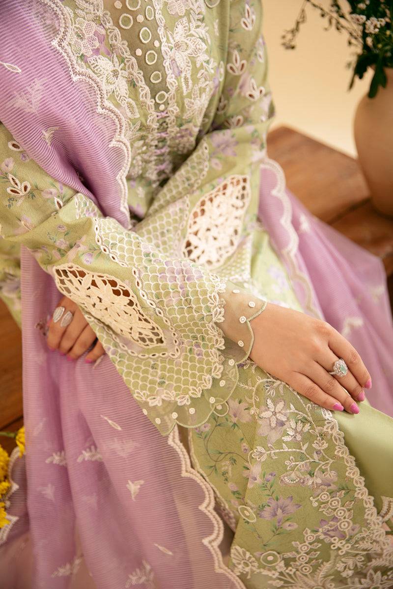 Qalamkar | Qlinekari Luxury Lawn | SQ-10 VEHJA - Pakistani Designer Dress - by Qalamkar | Type: Luxury - 100% Original at Saira Sultan