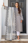 Baroque | Luxury Pret 24 | LAWN UF-574 - Pakistani Designer Dress - by Baroque | Type: Luxury - 100% Original at Saira Sultan