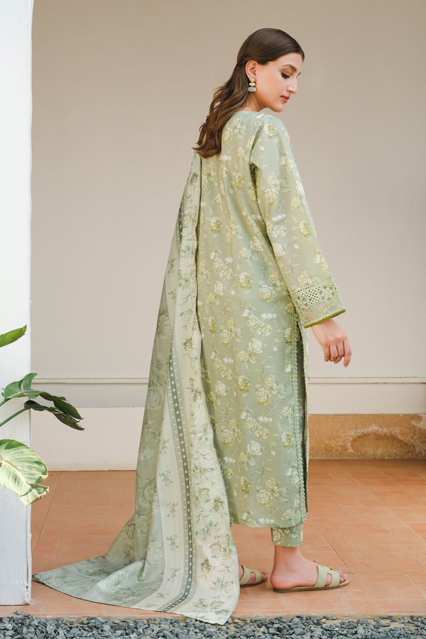 Baroque | Luxury Pret 24 | LAWN UF-654 - Pakistani Designer Dress - by Baroque | Type: Luxury - 100% Original at Saira Sultan