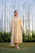 Aabyaan | Shezlin Chikankari Ramadan Edit 25 | NISA (AR-02) XS Pale Yellow Lawn