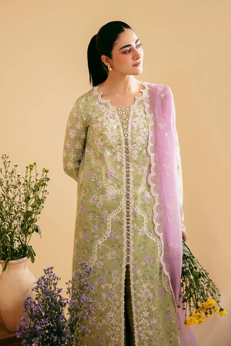 Qalamkar | Qlinekari Luxury Lawn | SQ-10 VEHJA - Pakistani Designer Dress - by Qalamkar | Type: Luxury - 100% Original at Saira Sultan