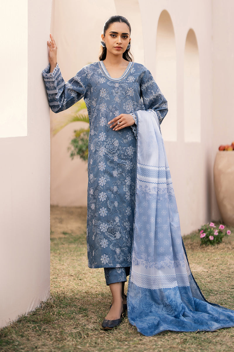 Baroque | Luxury Pret 24 | LAWN UF-601 -  Baroque Luxury -  Saira Sultan
