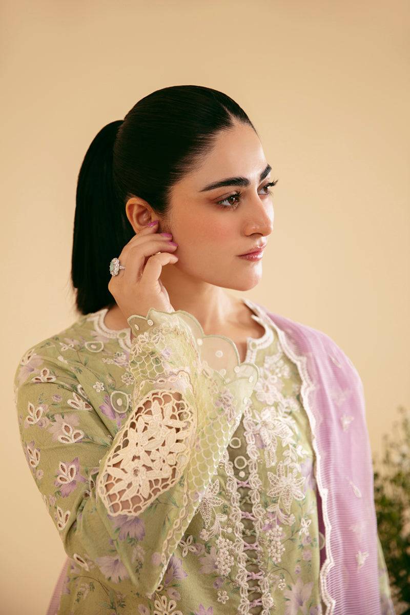 Qalamkar | Qlinekari Luxury Lawn | SQ-10 VEHJA - Pakistani Designer Dress - by Qalamkar | Type: Luxury - 100% Original at Saira Sultan