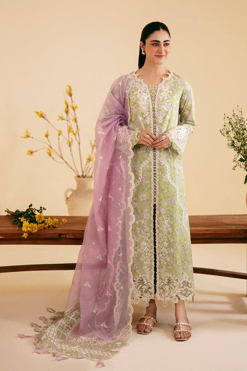 Qalamkar | Qlinekari Luxury Lawn | SQ-10 VEHJA -  Qalamkar Luxury -  Saira Sultan