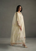 Zarqash | Silk Edit | ZQS 017 SUNLEE XL Ivory Raw Silk