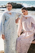 Baroque | Luxury Pret 25 | UF-4129 L Ice Blue Lawn