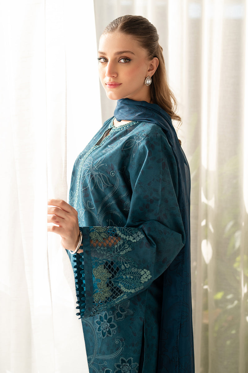 Baroque | Luxury Pret 25 | UF-4097 XL Zinc Lawn