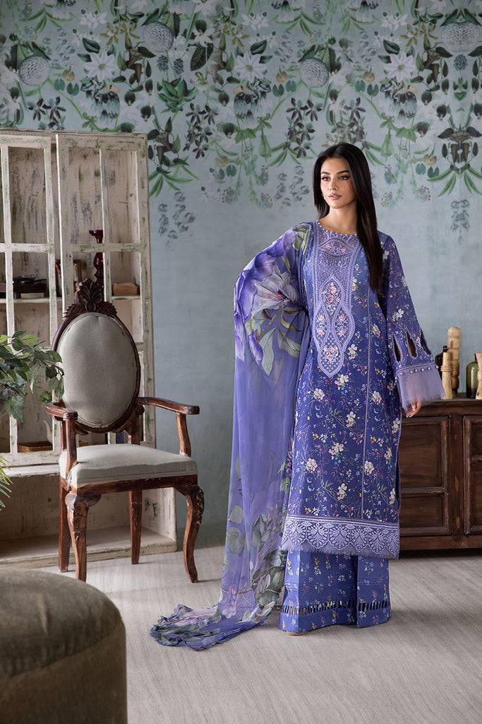 Sobia Nazir | Vital Lawn 25 | 8A - Pakistani Designer Dress - by Sobia Nazir | Type: Ladies Clothes - 100% Original at Saira Sultan