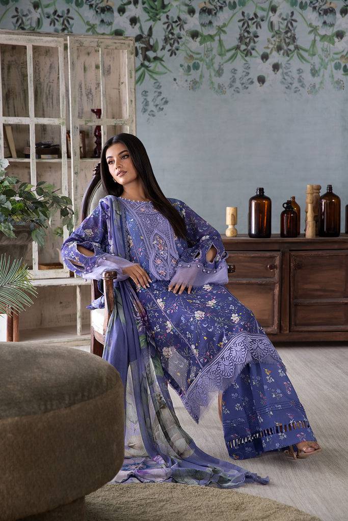 Sobia Nazir | Vital Lawn 25 | 8A - Pakistani Designer Dress - by Sobia Nazir | Type: Ladies Clothes - 100% Original at Saira Sultan