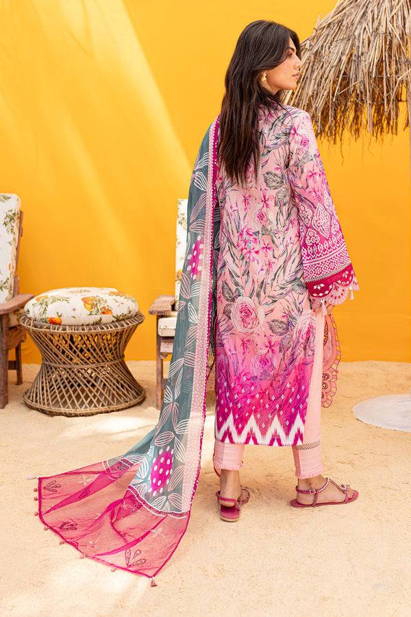 Nureh | Gardenia Lawn 24 | NS-135 A - Pakistani Designer Dress - by Nureh | Type: Luxury - 100% Original at Saira Sultan