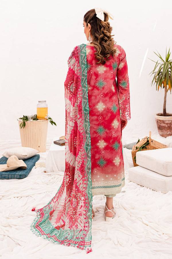 Nureh | Gardenia Lawn 24 | NSG-142 - Pakistani Designer Dress - by Nureh | Type: Luxury - 100% Original at Saira Sultan