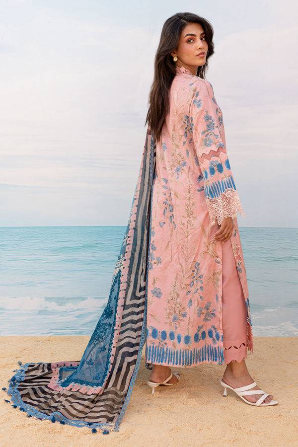 Nureh | Gardenia Lawn 24 | NS-132 A - Pakistani Designer Dress - by Nureh | Type: Luxury - 100% Original at Saira Sultan