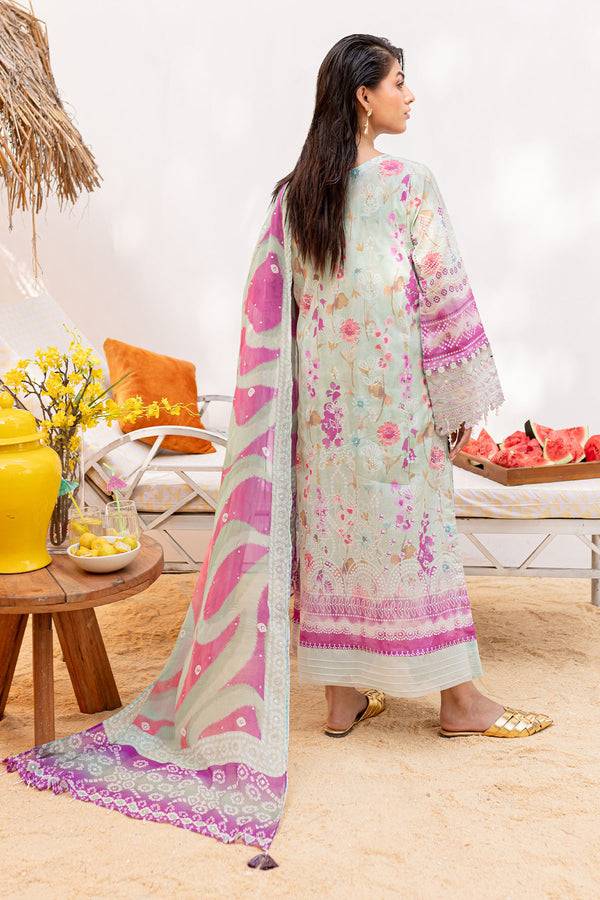 Nureh | Gardenia Lawn 24 | NS-136 A - Pakistani Designer Dress - by Nureh | Type: Luxury - 100% Original at Saira Sultan