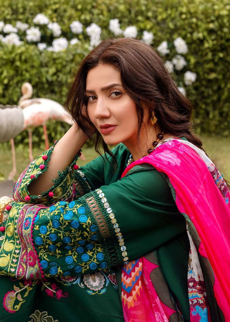Sadaf Fawad Khan | Lawn 24 | Ada (A) - Pakistani Designer Dress - by Sadaf Fawad Khan | Type: Luxury - 100% Original at Saira Sultan