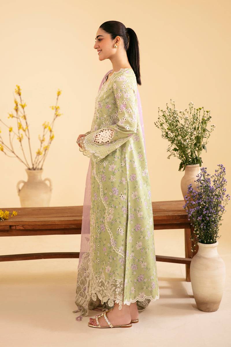 Qalamkar | Qlinekari Luxury Lawn | SQ-10 VEHJA - Pakistani Designer Dress - by Qalamkar | Type: Luxury - 100% Original at Saira Sultan