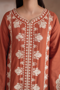 Iznik | Exclusive Winter | UE-368 M Burnt Orange Khaddar