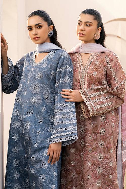 Baroque | Luxury Pret 24 | LAWN UF-602 - Pakistani Designer Dress - by Baroque | Type: Luxury - 100% Original at Saira Sultan