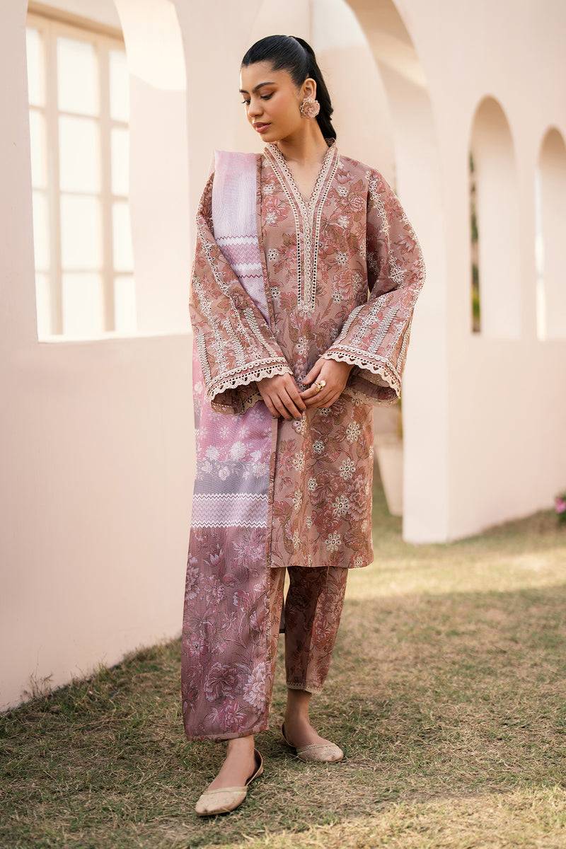 Baroque | Luxury Pret 24 | LAWN UF-602 - Pakistani Designer Dress - by Baroque | Type: Luxury - 100% Original at Saira Sultan