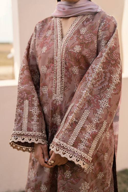 Baroque | Luxury Pret 24 | LAWN UF-602 - Pakistani Designer Dress - by Baroque | Type: Luxury - 100% Original at Saira Sultan
