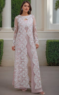 Threads and Motifs | Formal Dresses 25 | NET EMBROIDERED JACKET - Pakistani Designer Dress - by Threads and Motifs - Type : Ladies Clothes - 100% Original at Saira Sultan