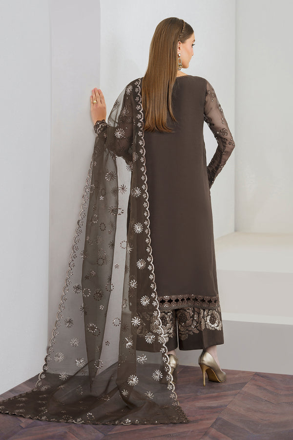 Baroque | Luxury Pret 24 | CHIFFON UF-524 - Pakistani Designer Dress - by Baroque | Type: Luxury - 100% Original at Saira Sultan