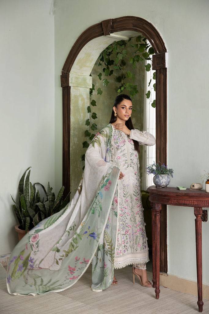 Sobia Nazir | Vital Lawn 25 | 9A - Pakistani Designer Dress - by Sobia Nazir | Type: Ladies Clothes - 100% Original at Saira Sultan