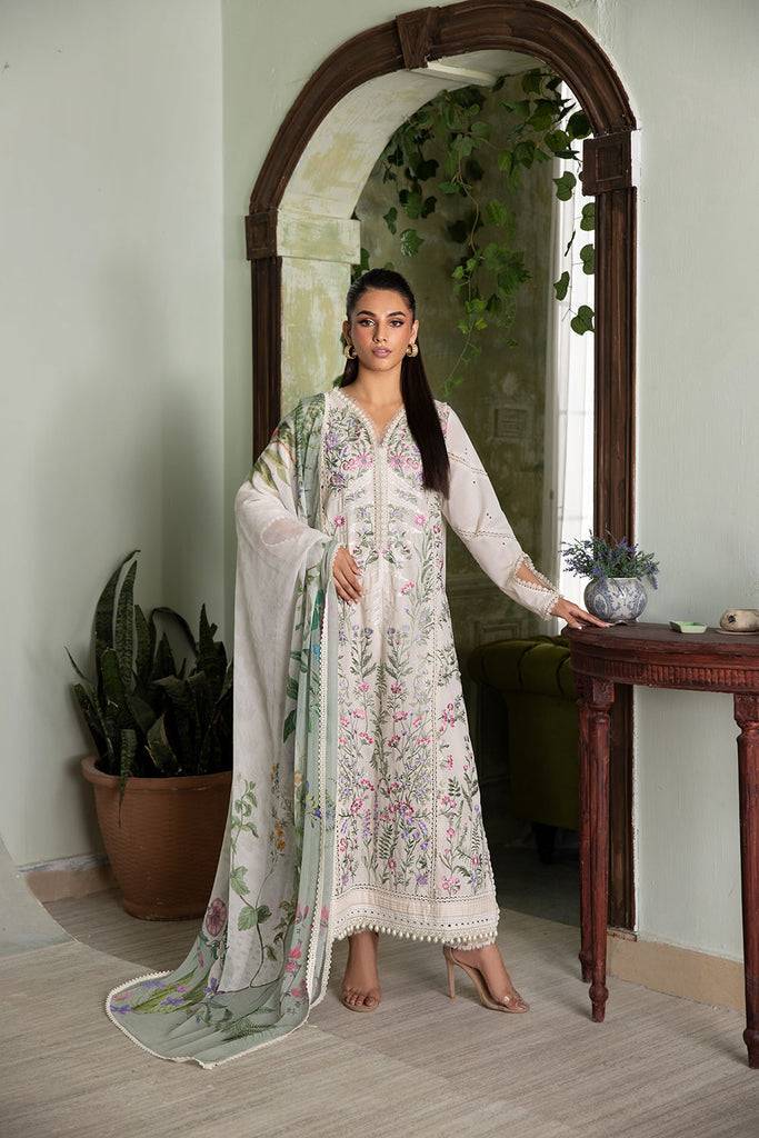 Sobia Nazir | Vital Lawn 25 | 9A - Pakistani Designer Dress - by Sobia Nazir | Type: Ladies Clothes - 100% Original at Saira Sultan
