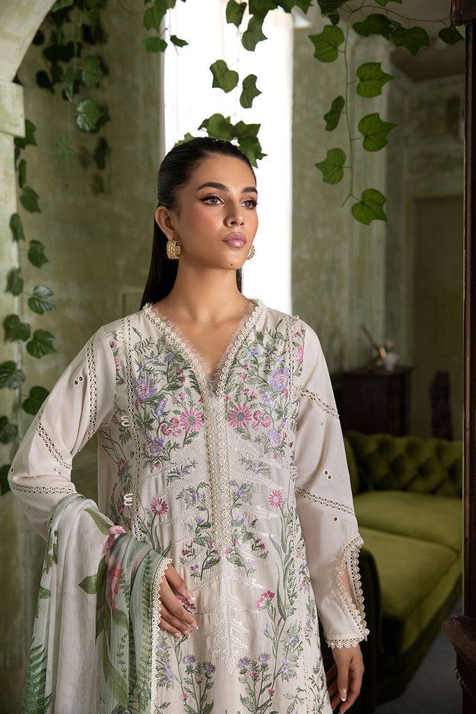 Sobia Nazir | Vital Lawn 25 | 9A - Pakistani Designer Dress - by Sobia Nazir | Type: Ladies Clothes - 100% Original at Saira Sultan