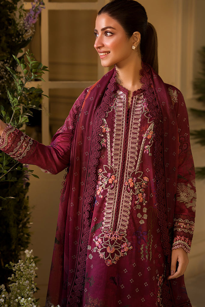 Sobia Nazir | Vital Lawn 25 | 9A M Maroon Lawn