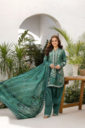 Sobia Nazir | Vital Lawn 25 | 9B XL Teal Green Lawn