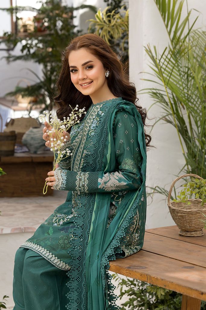 Sobia Nazir | Vital Lawn 25 | 9B M Teal Green Lawn