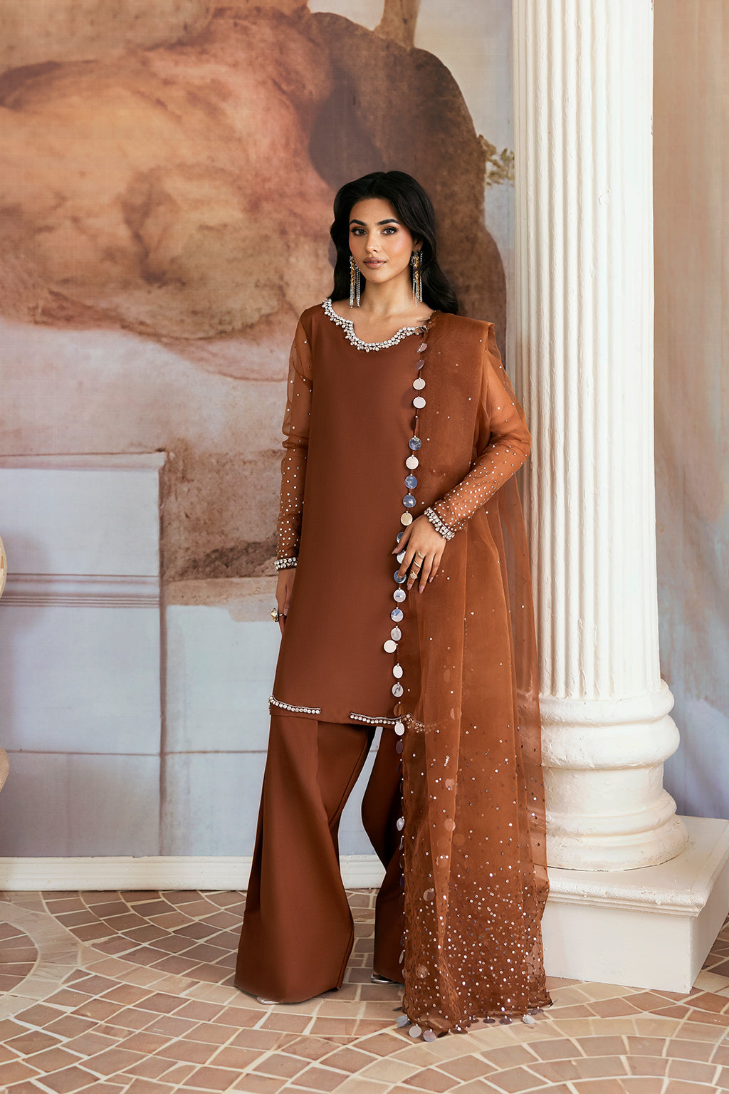 Vanya | Luxury and Formals | SY-01 - Pakistani Designer Dress - by Vanya - Type : Ladies Clothes - 100% Original at Saira Sultan