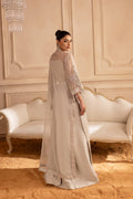 Vanya | Marlene Formals | ML-08 S Pastel Gray Organza