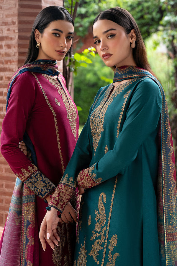 Jazmin | Winter Edition 24 | KHADDAR UW-0070 - Pakistani Designer Dress - by Jazmin | Type: Luxury - 100% Original at Saira Sultan