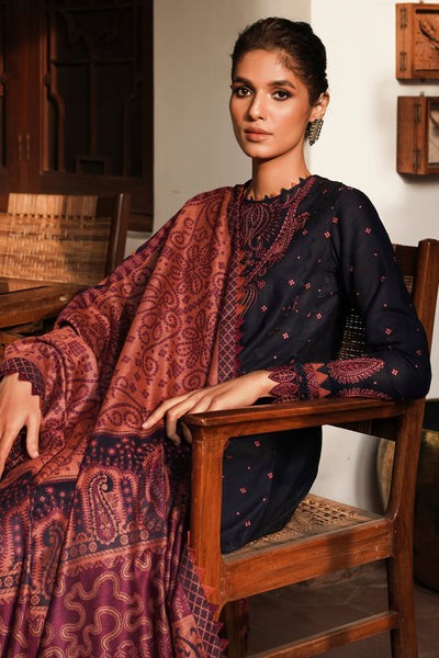 Jazmin | Winter Edition 24 | SLUB KHADDAR UW-0074 - Pakistani Designer Dress - by Jazmin | Type: Luxury - 100% Original at Saira Sultan