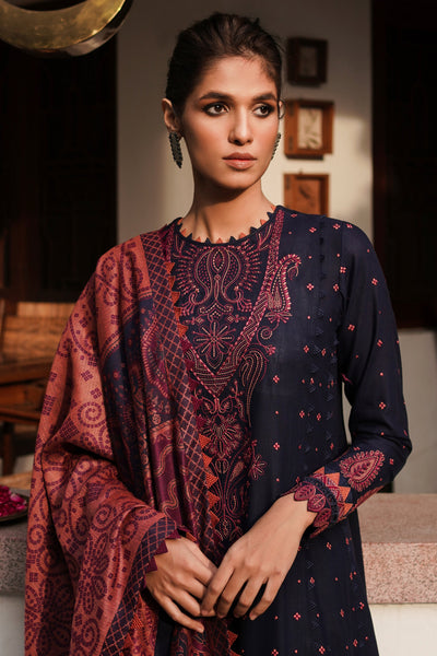 Jazmin | Winter Edition 24 | SLUB KHADDAR UW-0074 - Pakistani Designer Dress - by Jazmin | Type: Luxury - 100% Original at Saira Sultan