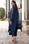 Charizma | Festive Pret | CMA-4-092 M Navy Blue Organza