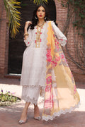 Charizma | Combination 25 | CCS-4-20 Custom Size Off White Lawn