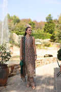 Noor by Saadia Asad | Luxe Chikankari 25 | D2-A S Brown Lawn