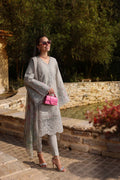 Noor by Saadia Asad | Luxe Chikankari 25 | D1-B L Gray Lawn