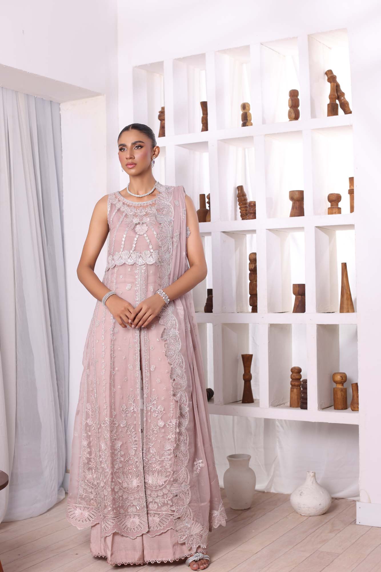 Noor by Saadia Asad | Noor Chiffon De Luxe | D3 - Pakistani Designer Dress - by Noor by Saadia Asad | Type: Formal - 100% Original at Saira Sultan
