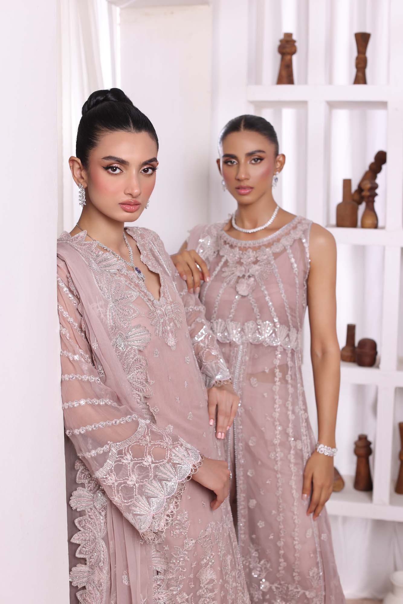Noor by Saadia Asad | Noor Chiffon De Luxe | D3 - Pakistani Designer Dress - by Noor by Saadia Asad | Type: Formal - 100% Original at Saira Sultan