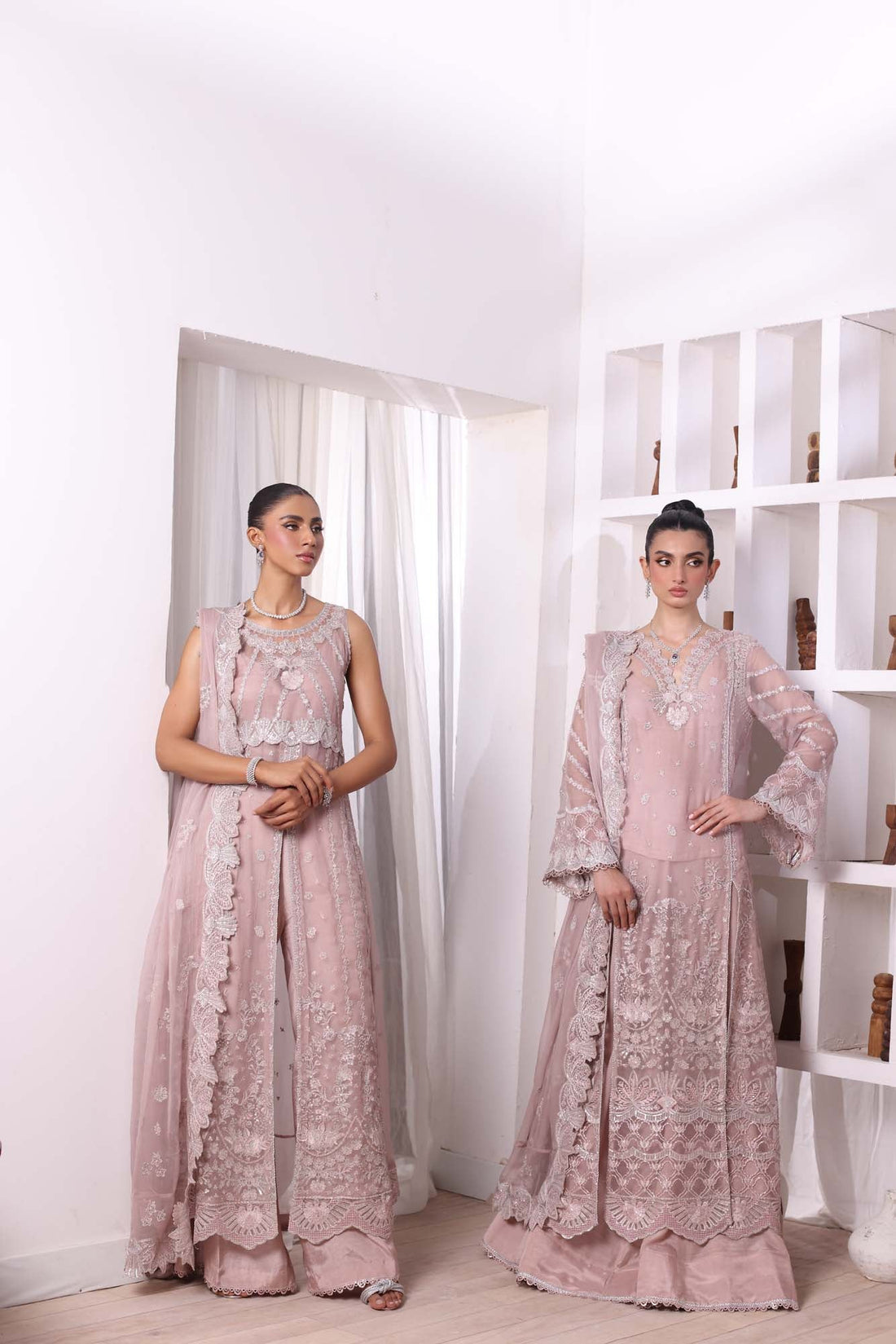 Noor by Saadia Asad | Noor Chiffon De Luxe | D3 - Pakistani Designer Dress - by Noor by Saadia Asad | Type: Formal - 100% Original at Saira Sultan
