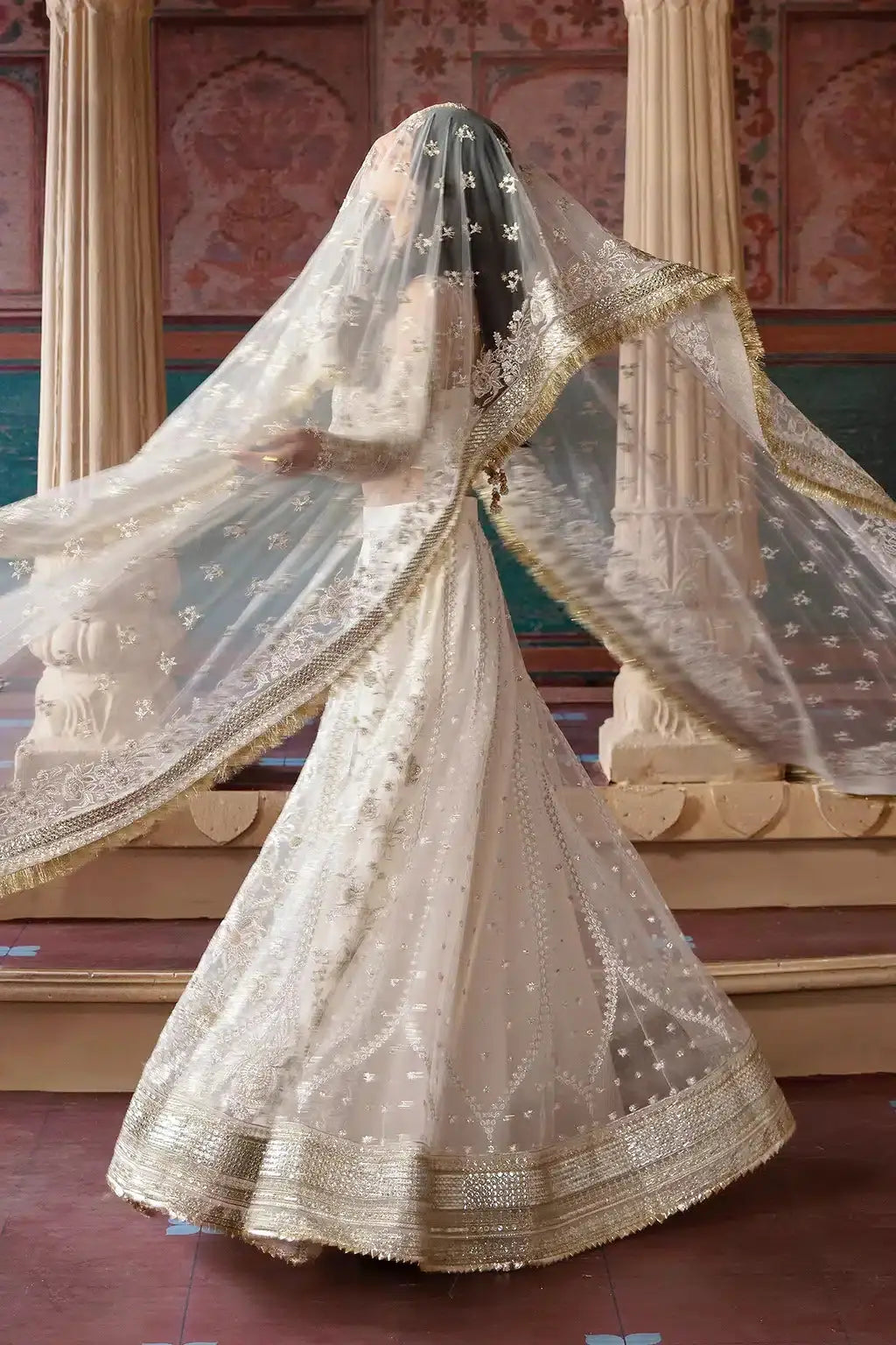 Afrozeh | Shehnai Wedding Formals 23 | Khazina - Pakistani Designer Dress - by Afrozeh | Type: Bridal - 100% Original at Saira Sultan
