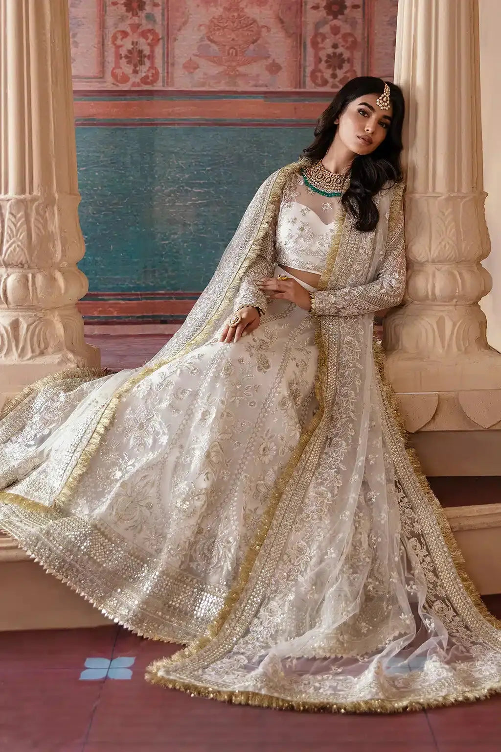 Afrozeh | Shehnai Wedding Formals 23 | Khazina - Pakistani Designer Dress - by Afrozeh | Type: Bridal - 100% Original at Saira Sultan