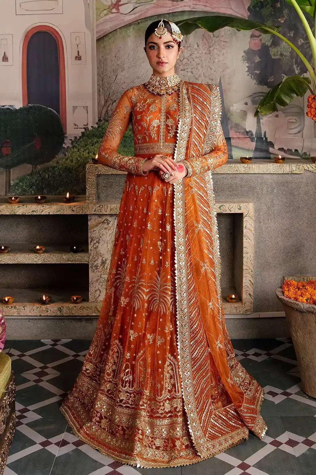 Afrozeh | Shehnai Wedding Formals 23 | Dilaab - Pakistani Designer Dress - by Afrozeh | Type: Bridal - 100% Original at Saira Sultan