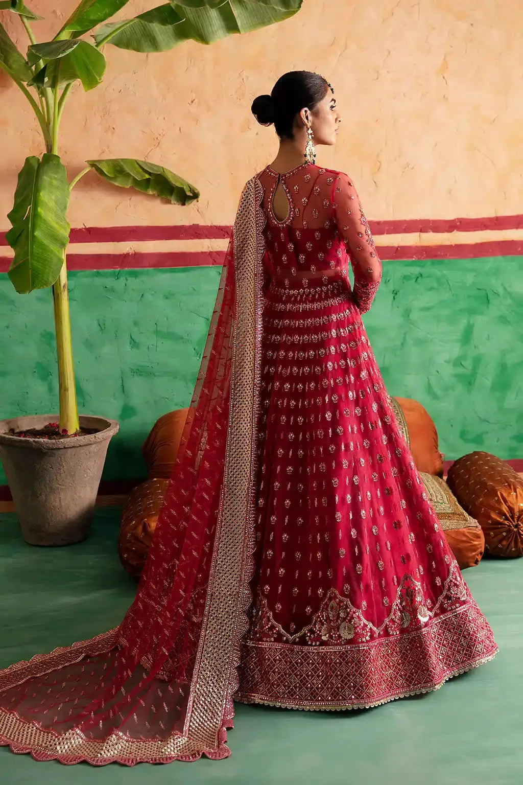 Afrozeh | Shehnai Wedding Formals 23 | Gulabposh - Pakistani Designer Dress - by Afrozeh | Type: Bridal - 100% Original at Saira Sultan