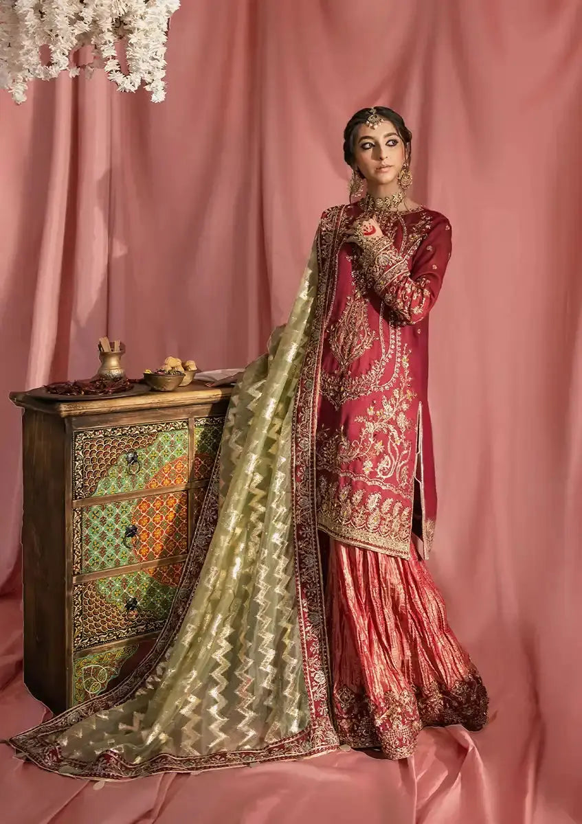 Aik Atelier | Wedding Festive 23 | LOOK 01 - Pakistani Designer Dress - by Aik Atelier | Type: Bridal - 100% Original at Saira Sultan