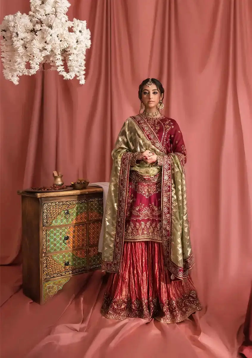 Aik Atelier | Wedding Festive 23 | LOOK 01 - Pakistani Designer Dress - by Aik Atelier | Type: Bridal - 100% Original at Saira Sultan